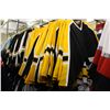 Image 2 : LOT OF 76 BLACK BOSTON JERSIES