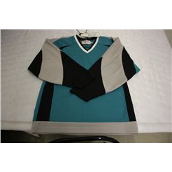 LOT OF 167 TEAL SAN JOSE JERSIES