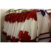 Image 2 : LOT OF 183 WHITE MONTREAL MESH JERSIES