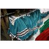 Image 2 : LOT OF 166 TEAL SAN JOSE MESH JERSIES