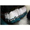 Image 2 : LOT OF 216 WHITE SAN JOSE MESH JERSIES