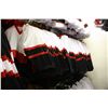Image 2 : LOT OF 153 WHITE OTTAWA MESH JERSIES