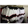 Image 2 : LOT OF 141 WHITE NEW JERSEY MESH JERSIES