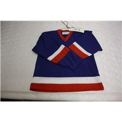 LOT OF 24 BLUE N.Y.R. JERSIES