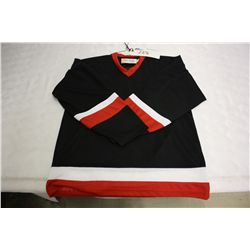 LOT OF 26 BLACK JERSIES