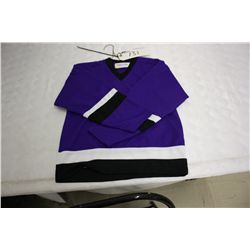 LOT OF 86 PURPLE JERSIES