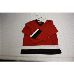 LOT OF 112 RED JERSIES