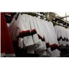Image 2 : LOT OF 124 WHITE/RED JERSIES