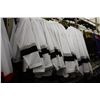 Image 2 : LOT OF 161 WHITE/BLACK JERSIES