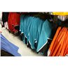 Image 2 : LOT OF 101 TEAL/BLACK ROLLER HOCKEY JERSIES