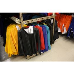 BAY OF PRACTICE JERSIES INC: 29 BLACK, 15 RED, 25 BLUE, 15 BLACK/YELLOW. 84 TOTAL