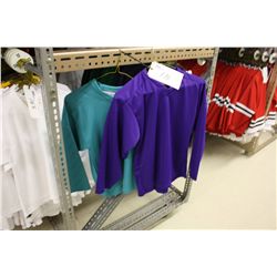 BAY OF PRACTICE JERSIES INC: 32 PURPLE, 118 TEAL. 150 TOTAL