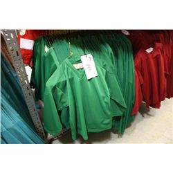 BAY OF PRACTICE JERSIES INC: 82 GREEN, 80 BURGANDY. 162 TOTAL