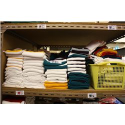 SHELF LOAD OF HOCKEY SOCKS; ONE PRICE FOR ENTIRE SHELF.