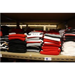 SHELF LOAD OF HOCKEY SOCKS; ONE PRICE FOR ENTIRE SHELF.