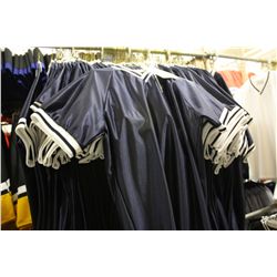 LOT OF 142 DARK BLUE SOCCER JERSIES