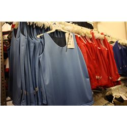 BAY OF BASKETBALL JERSIES. 85 BLUE/BLACK, 144 RED/WHITE. 229 TOTAL