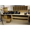 Image 1 : SHIPPING / RECEIVING STATION AND 2 SMALL DESKS.
