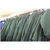 Image 2 : LOT OF QUILTED GREEN/WHITE JACKETS. 62 TOTAL