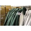 Image 2 : LOT OF QUILTED GREEN/WHITE JACKETS. 12 TOTAL