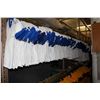 Image 2 : LOT OF 527 WHITE/BLUE JUNIOR SOCCER JERSIES