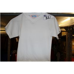 LOT OF 251 WHITE JUNIOR SOCCER JERSIES