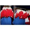 Image 2 : LOT OF 95 BLUE/WHITE/RED JUNIOR SOCCER JERSIES