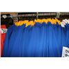 Image 2 : LOT OF 81 BLUE/YELLOW JUNIOR SOCCER JERSIES