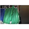 Image 2 : LOT OF 44 GREEN STRIPED JUNIOR SOCCER JERSIES