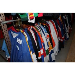 BAY OF ASSORTED SPORTSWEAR / JERSIES