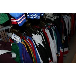 BAY OF ASSORTED SPORTSWEAR / JERSIES