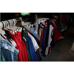 BAY OF ASSORTED SPORTSWEAR / JERSIES