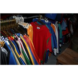 BAY OF ASSORTED SPORTSWEAR / JERSIES