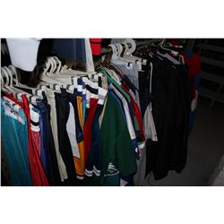 BAY OF ASSORTED SPORTSWEAR / JERSIES