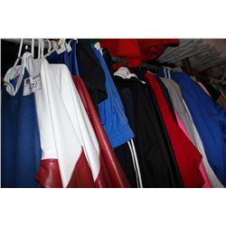 BAY OF ASSORTED SPORTSWEAR / JERSIES
