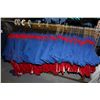 Image 2 : LOT OF 328 WHITE/RED BASEBALL JERSIES