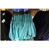 Image 2 : LOT OF 58 TEAL BASEBALL JERSIES