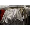 Image 2 : LOT OF 45 WHITE MESH SOFTBALL JERSIES