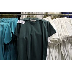 LOT OF 36 GREEN GOLF SHIRTS