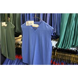 LOT OF 108 BLUE LADY'S GOLF SHIRTS