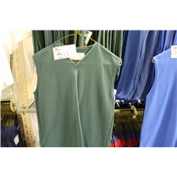 LOT OF 55 GREEN LADY'S GOLF SHIRTS