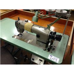 JUKI DLN-415-4 SINGLE NEEDLE SEWING MACHINE WITH BENZ ZN2 POWER SUPPLY & BENZ ENUA-Z22 STITCH
