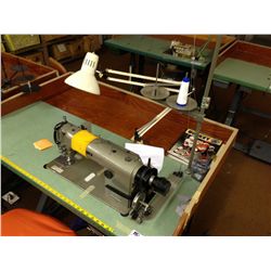 JUKI DLN-415-4 SINGLE NEEDLE SEWING MACHINE WITH BENZ ZN2 POWER SUPPLY & BENZ ENUA-Z22 STITCH