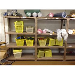 7 BAYS OF STORAGE RACKING