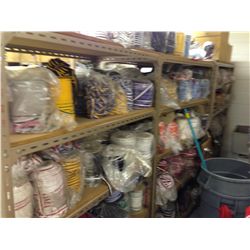 3 RACKS WITH CONTENTS