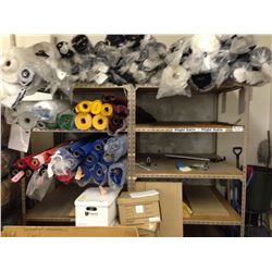 DOUBLE RACK WITH CONTENTS