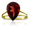 Image 1 : 14k Solid Gold 5.0ct Garnet Cocktail Ring