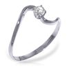 Image 1 : 14k Solid Gold 0.15ct, K-M, I3 Diamond Ring