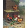 Image 1 : 8 X 10 Oil on Board ~Hen House~
