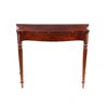Image 2 : CARD TABLE - Sheraton period mahogany card table.